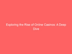 Exploring the Rise of Online Casinos: A Deep Dive into Modern Gaming Trends