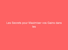 Les Secrets pour Maximiser vos Gains dans les Casinos en Ligne