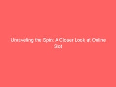 Unraveling the Spin: A Closer Look at Online Slot Machines